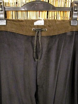 画像2: パッチワーク＊コーデュロイ素材＊ゆったり＊ロングパンツ