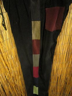 画像6: パッチワーク＊コーデュロイ素材＊ゆったり＊ロングパンツ