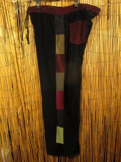 画像5: パッチワーク＊コーデュロイ素材＊ゆったり＊ロングパンツ