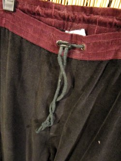 画像3: パッチワーク＊コーデュロイ素材＊ゆったり＊ロングパンツ