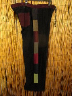 画像7: パッチワーク＊コーデュロイ素材＊ゆったり＊ロングパンツ