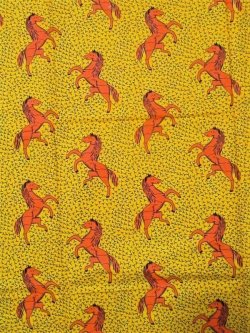 画像1: アフリカンプリント生地 パーニュ