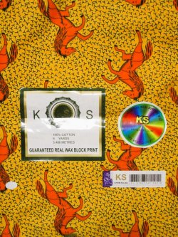 画像2: アフリカンプリント生地 パーニュ