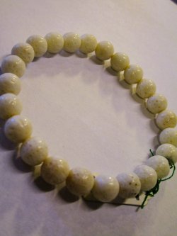 画像3: 【シェル】８mm＊天然石＊数珠タイプ＊ブレスレット