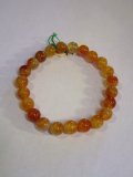 【アゲート】８mm＊天然石＊数珠タイプ＊ブレスレット
