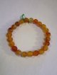 【アゲート】８mm＊天然石＊数珠タイプ＊ブレスレット