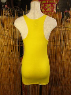 画像3: スパンデックス混合＊レーヨン素材＊ストレッチ＊無地＊マッチョ＊タンクトップ