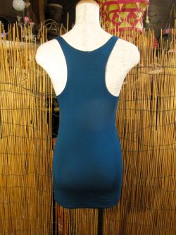 画像3: スパンデックス混合＊レーヨン素材＊ストレッチ＊無地＊マッチョ＊タンクトップ