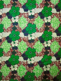 画像1: アフリカンプリント生地 パーニュ