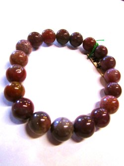 画像2: 【アゲート】１０mm＊天然石＊数珠タイプ＊ブレスレット