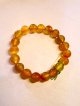【アゲート】１０mm＊天然石＊数珠タイプ＊ブレスレット