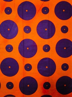 画像1: アフリカンプリント生地 パーニュ