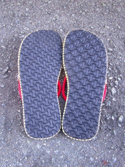 画像3: 【２５ｃｍ〜２５・５ｃｍ】お花プリント＊鈴付き＊ビーチサンダル