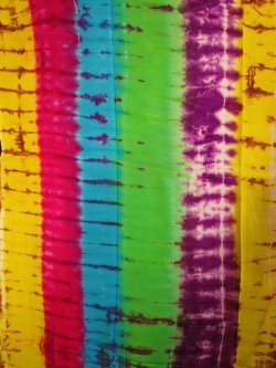 画像3: タイダイ染め＊レーヨン素材＊フリンジ＊マルチクロス＊パレオ