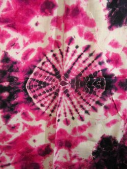 画像3: タイダイ染め＊レーヨン素材＊フリンジ＊マルチクロス＊パレオ