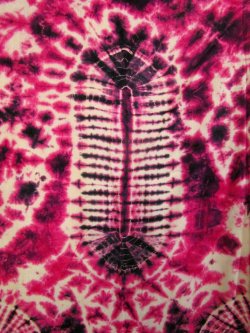 画像4: タイダイ染め＊レーヨン素材＊フリンジ＊マルチクロス＊パレオ