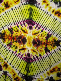 画像4: タイダイ染め＊レーヨン素材＊フリンジ＊マルチクロス＊パレオ