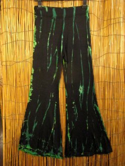 画像4: スパンデックス混合＊レーヨン素材＊タイダイ染め＊ストレッチ＊ゴアパンツ