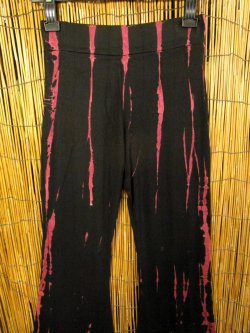 画像2: スパンデックス混合＊レーヨン素材＊タイダイ染め＊ストレッチ＊ゴアパンツ