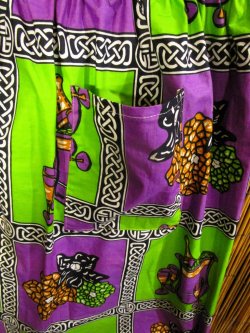 画像4: パーニュ生地＊コットン素材＊アフリカンプリント＊ロングスカート