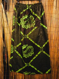 画像3: パーニュ生地＊コットン素材＊アフリカンプリント＊ロングスカート