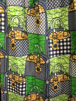 画像2: パーニュ生地＊コットン素材＊アフリカンプリント＊ロングスカート