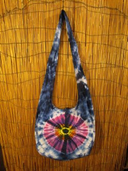 画像2: タイダイ染め＊コットン素材＊ショルダーバッグ