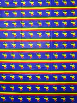 画像2: アフリカンプリント生地 パーニュ