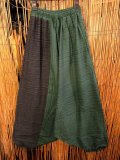 バイカラー＊コッン素材＊シンプル＊ふんわり＊サルエルパンツ