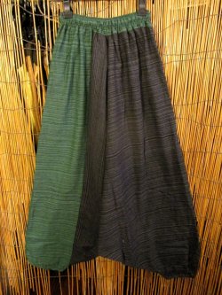 画像3: バイカラー＊コッン素材＊シンプル＊ふんわり＊サルエルパンツ