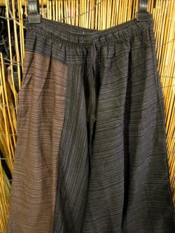 画像2: バイカラー＊コッン素材＊シンプル＊ふんわり＊サルエルパンツ