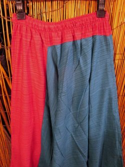 画像4: バイカラー＊コッン素材＊シンプル＊ふんわり＊サルエルパンツ