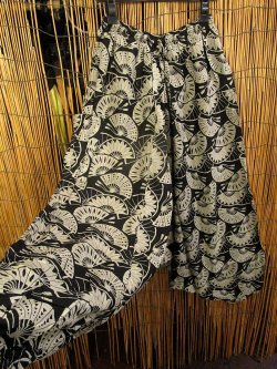 画像3: 和風プリント＊レーヨン素材＊ふんわり＊サルエルパンツ