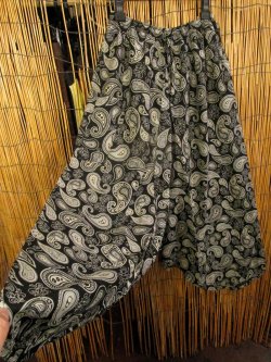 画像3: 和風プリント＊レーヨン素材＊ふんわり＊サルエルパンツ