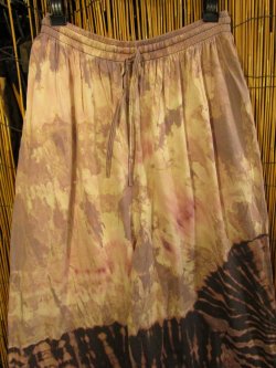 画像2: タイダイ染め＊ストレッチコットン素材＊ゆったりシルエット＊ビッグアラジンパンツ＊バルーンパンツ