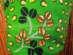 画像3: パーニュ生地＊アフリカンプリント＊トートバッグ＊Ｍ