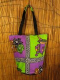 パーニュ生地＊アフリカンプリント＊トートバッグ＊Ｍ