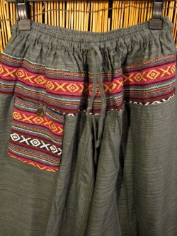 画像2: ゲリ生地＊コットン素材＊ふんわり＊サルエルパンツ