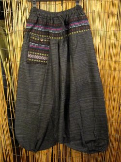 画像1: ゲリ生地＊コットン素材＊ふんわり＊サルエルパンツ