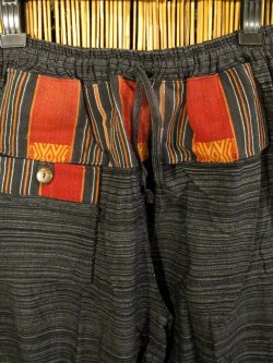 画像2: ナガ族＊コットン素材＊ふんわり＊アラジンパンツ