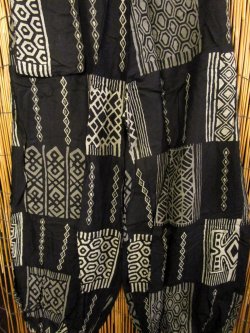 画像2: アジアンプリント＊レーヨン素材＊ふんわり＊アラジンパンツ