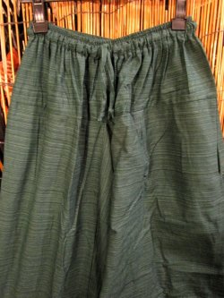 画像2: 二色の糸＊コッン素材＊シンプル＊ふんわり＊サルエルパンツ