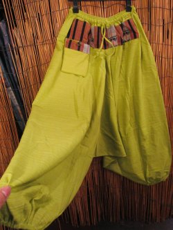 画像4: ナガ族＊コットン素材＊ふんわり＊サルエルパンツ