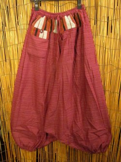 画像1: ナガ族＊コットン素材＊ふんわり＊サルエルパンツ