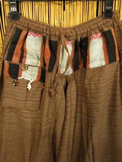 画像2: ナガ族＊コットン素材＊ふんわり＊サルエルパンツ