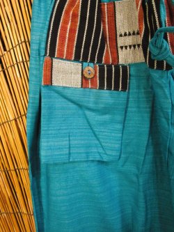 画像3: ナガ族＊コットン素材＊ふんわり＊サルエルパンツ