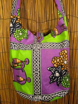 画像2: パーニュ生地＊アフリカンプリント＊ショルダーバッグ