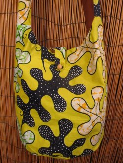 画像2: パーニュ生地＊アフリカンプリント＊ショルダーバッグ