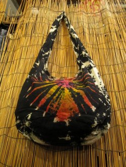 画像3: タイダイ染め＊コットン素材＊ショルダーバッグ