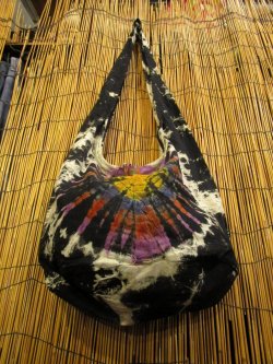 画像3: タイダイ染め＊コットン素材＊ショルダーバッグ